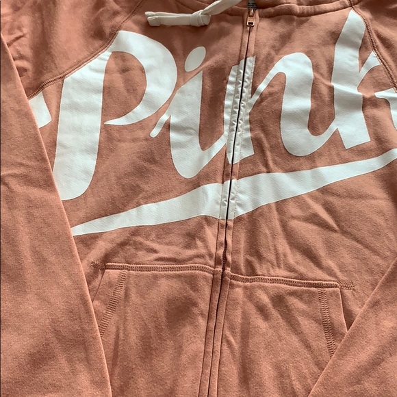 VS PINK FULL ZIP SWEATSHIRT - Picture 2 of 2